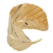 Load image into Gallery viewer, Vintage Boho Leaf Bangle