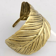 Load image into Gallery viewer, Vintage Boho Leaf Bangle
