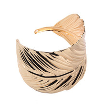 Load image into Gallery viewer, Vintage Boho Leaf Bangle